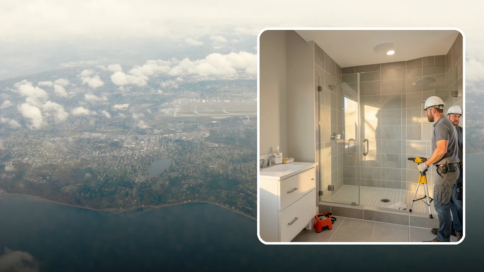 Small Bathroom Remodel in Burien, King County, WA - A small bathroom remodel unlocks hidden potential in tight spaces through thoughtful design.