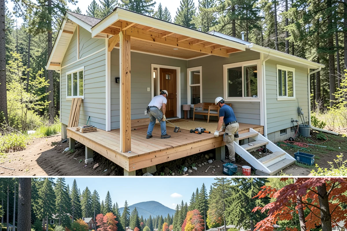 Small Bathroom Remodel in Covington, King County, WA - Small bath projects move quickly and are easy to slot into the slower winter calendar.