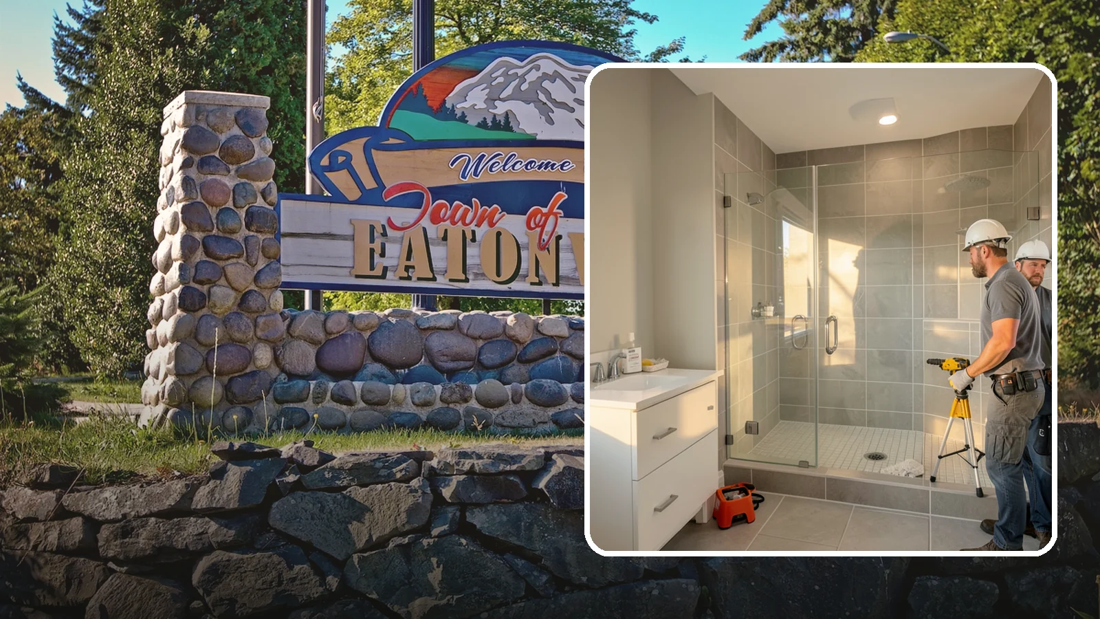 Small Bathroom Remodel in Eatonville, Pierce County, WA - A small bathroom remodel unlocks hidden potential in tight spaces through thoughtful design.