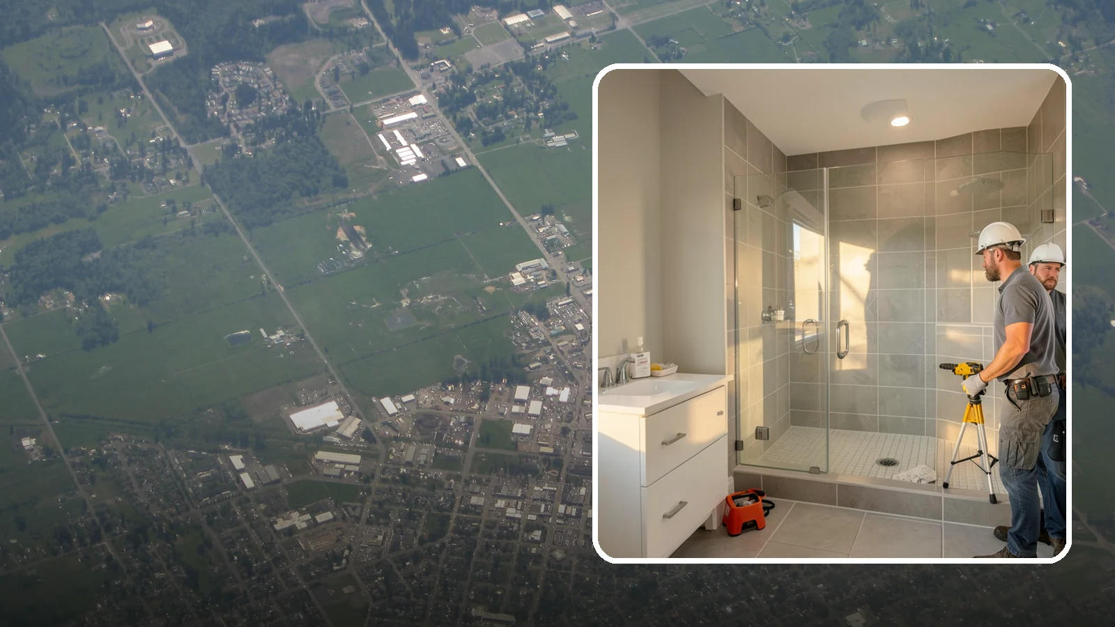 Small Bathroom Remodel in Enumclaw, King County, WA - A small bathroom remodel unlocks hidden potential in tight spaces through thoughtful design.