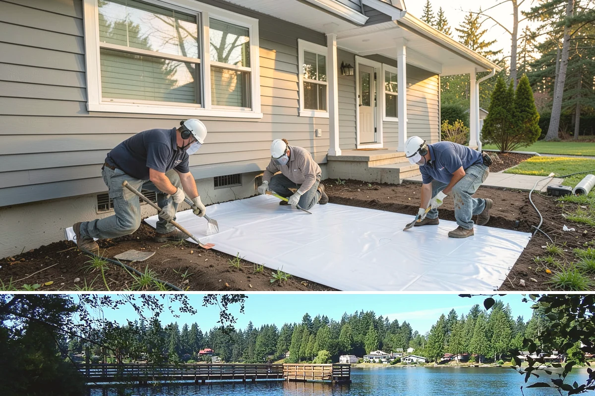 Small Bathroom Remodel in Federal Way, King County, WA - Small bath projects move quickly and are easy to slot into the slower winter calendar.