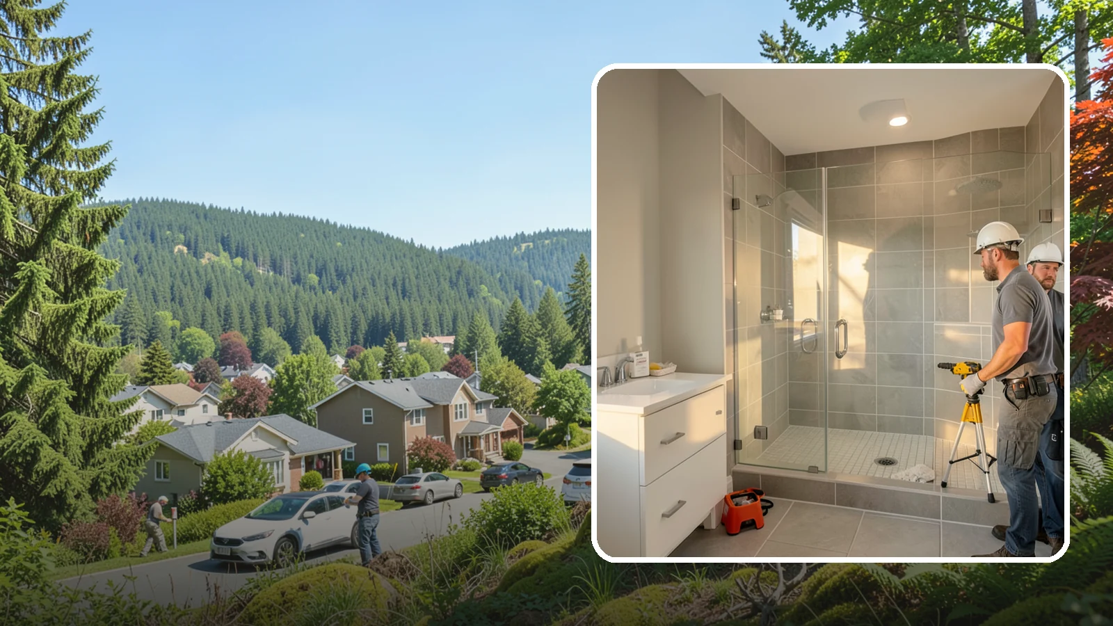 Small Bathroom Remodel in Index, Snohomish County, WA - A small bathroom remodel unlocks hidden potential in tight spaces through thoughtful design.