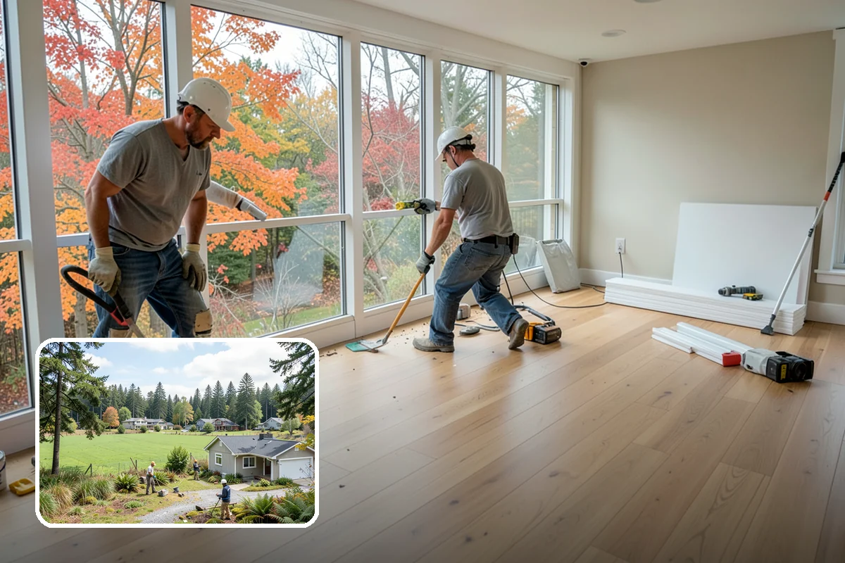 Small Bathroom Remodel in Lyman, Skagit County, WA - Creates a sense of openness in a tight footprint