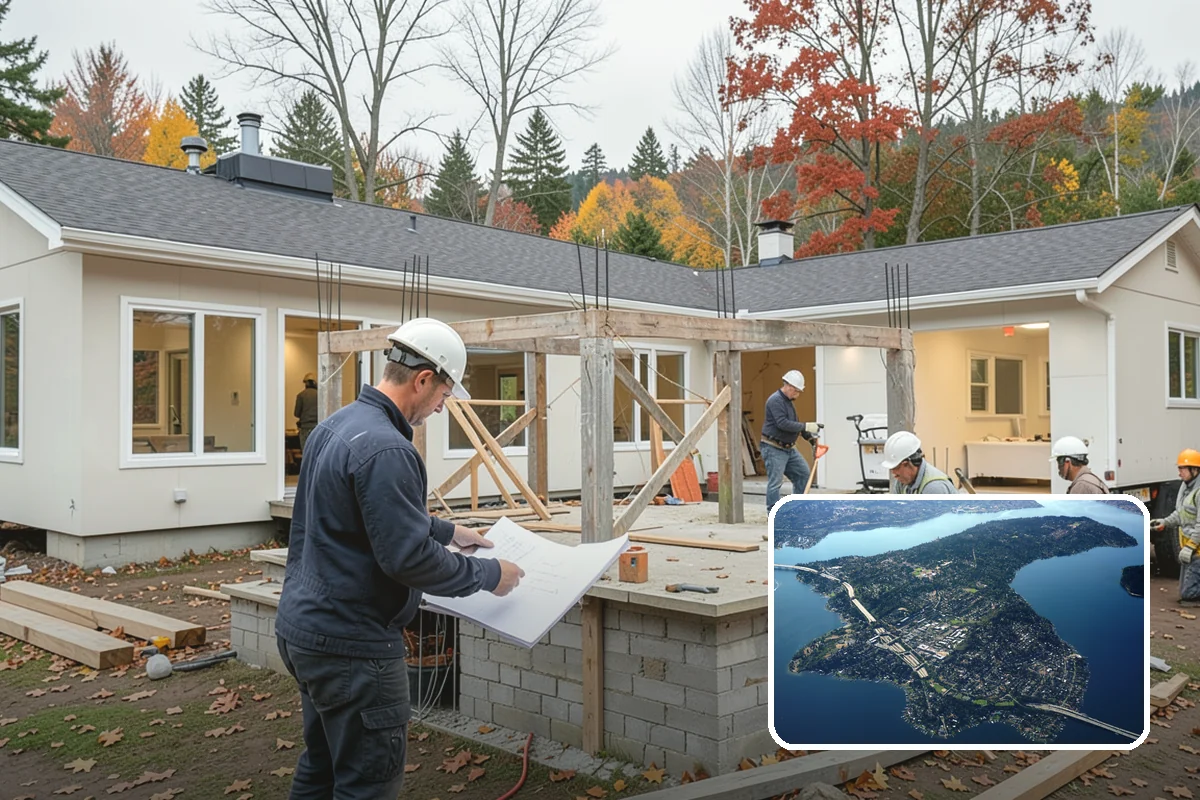 Small Bathroom Remodel in Mercer Island, King County, WA - Creates a sense of openness in a tight footprint
