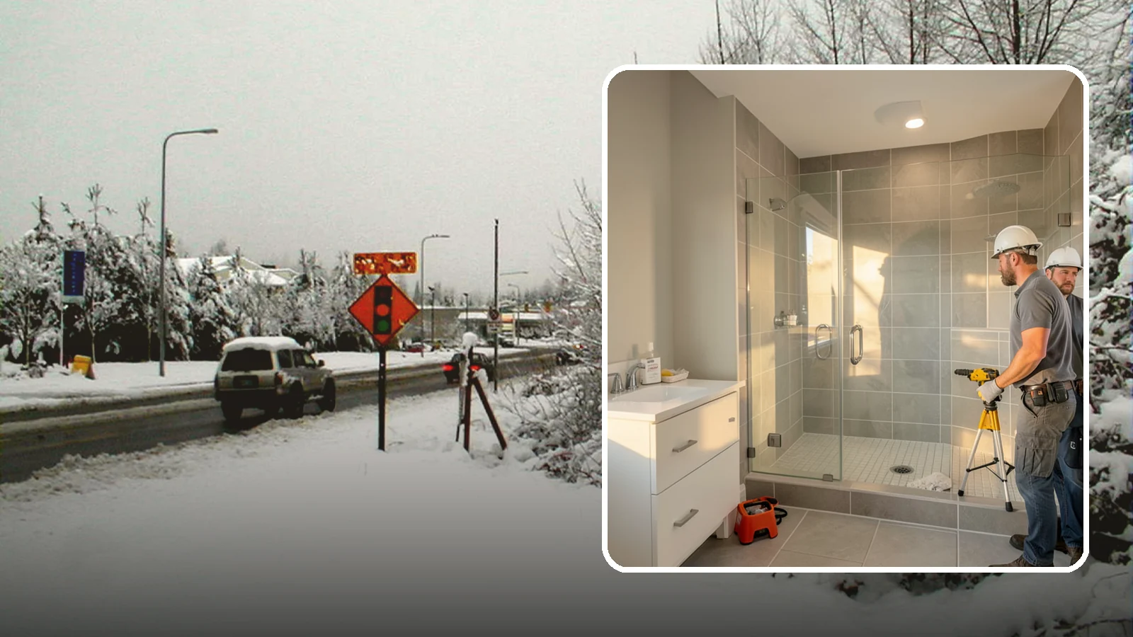 Small Bathroom Remodel in Newcastle, King County, WA - A small bathroom remodel unlocks hidden potential in tight spaces through thoughtful design.