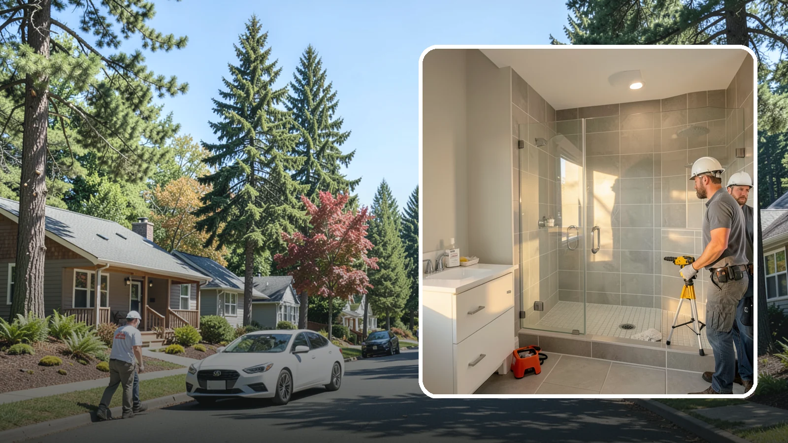 Small Bathroom Remodel in Orting, Pierce County, WA - A small bathroom remodel unlocks hidden potential in tight spaces through thoughtful design.