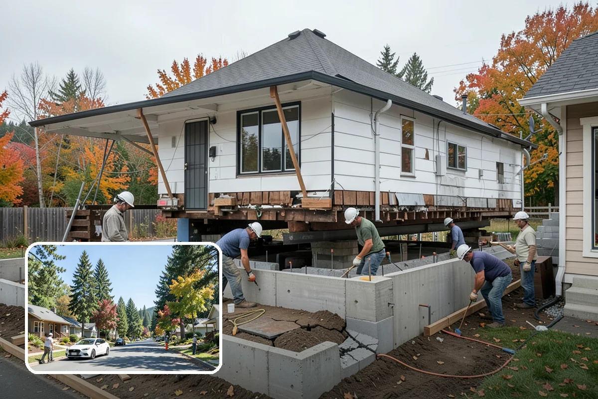 Small Bathroom Remodel in Orting, Pierce County, WA - Creates a sense of openness in a tight footprint