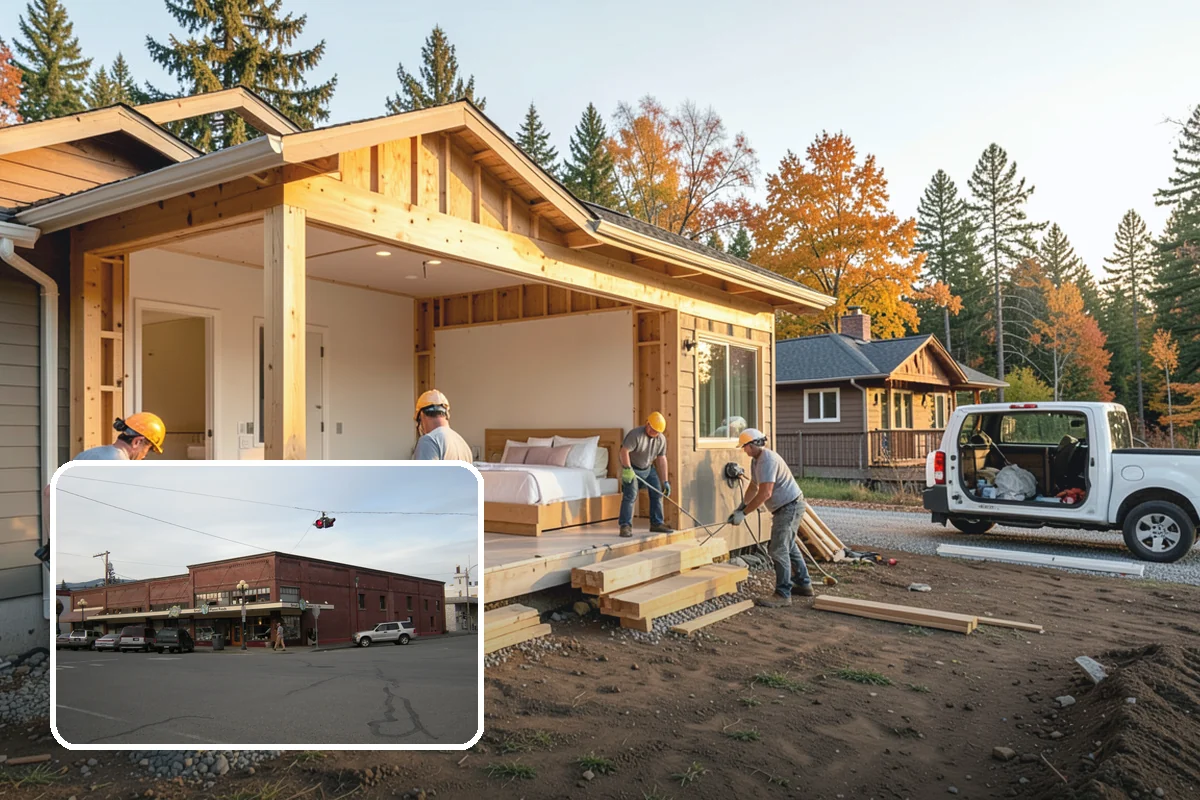 Small Bathroom Remodel in Sedro-Woolley, Skagit County, WA - Creates a sense of openness in a tight footprint
