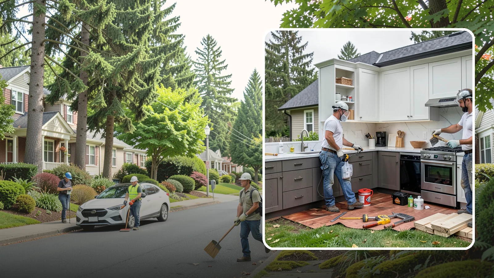 Small Kitchen Remodel in Beaux Arts Village, King County, WA - A remodel focused on maximizing function and storage in a compact kitchen without wasting a single inch.