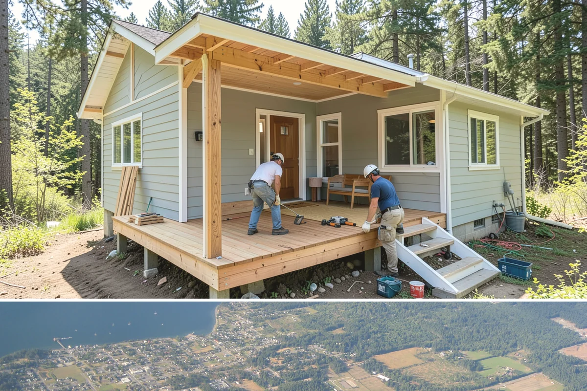 Small Kitchen Remodel in Coupeville, Island County, WA - Small kitchens move quickly, so a fall booking often delivers a finished space before the holidays with minimal household...