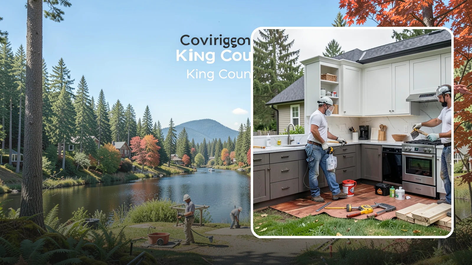 Small Kitchen Remodel in Covington, King County, WA - A remodel focused on maximizing function and storage in a compact kitchen without wasting a single inch.