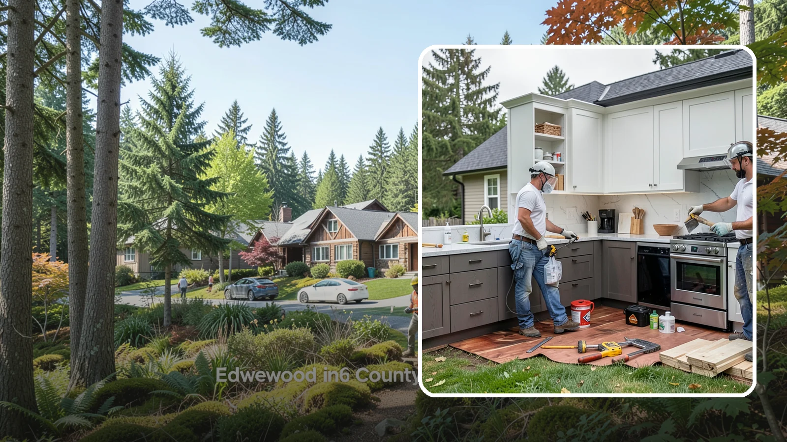 Small Kitchen Remodel in Edgewood, Pierce County, WA - A remodel focused on maximizing function and storage in a compact kitchen without wasting a single inch.