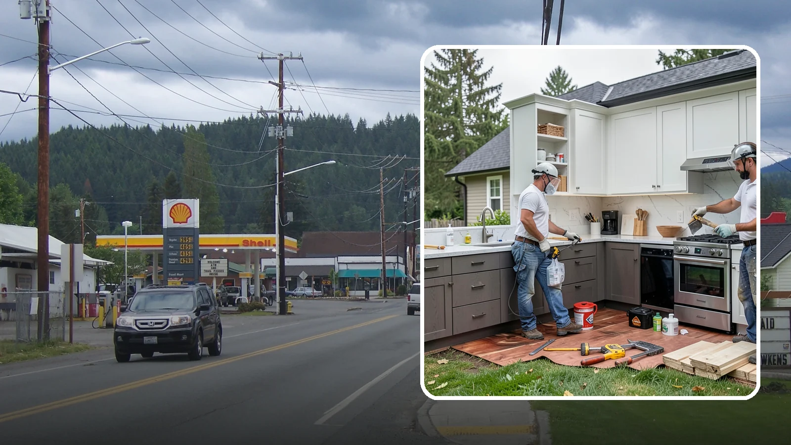 Small Kitchen Remodel in Granite Falls, Snohomish County, WA - A remodel focused on maximizing function and storage in a compact kitchen without wasting a single inch.