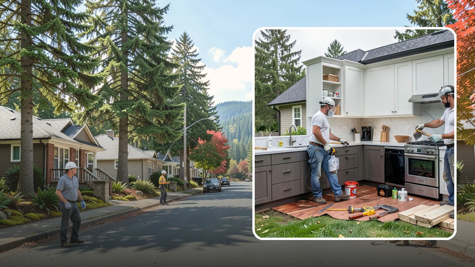 Small Kitchen Remodel in Hunts Point, King County, WA - A remodel focused on maximizing function and storage in a compact kitchen without wasting a single inch.