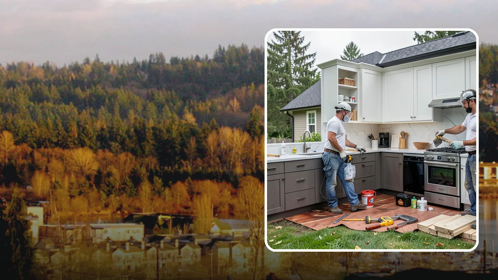 Small Kitchen Remodel in Kenmore, King County, WA - A remodel focused on maximizing function and storage in a compact kitchen without wasting a single inch.