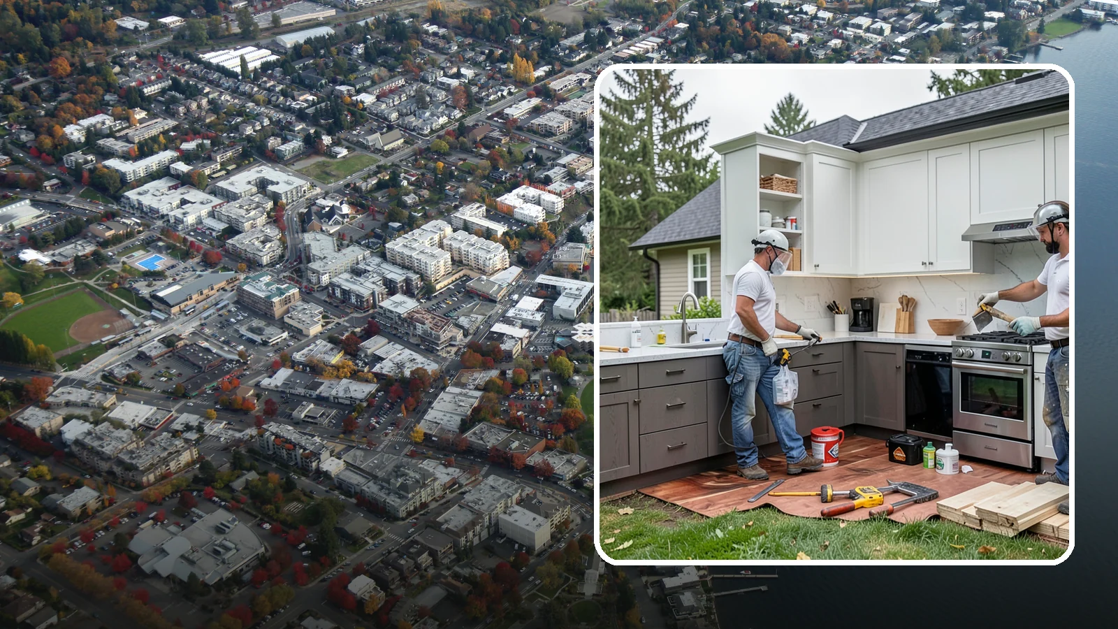 Small Kitchen Remodel in Kirkland, King County, WA - A remodel focused on maximizing function and storage in a compact kitchen without wasting a single inch.