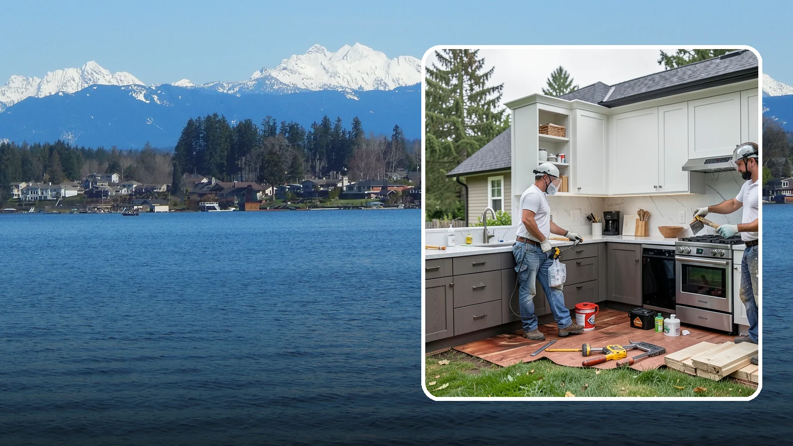 Small Kitchen Remodel in Lake Stevens, Snohomish County, WA - A remodel focused on maximizing function and storage in a compact kitchen without wasting a single inch.