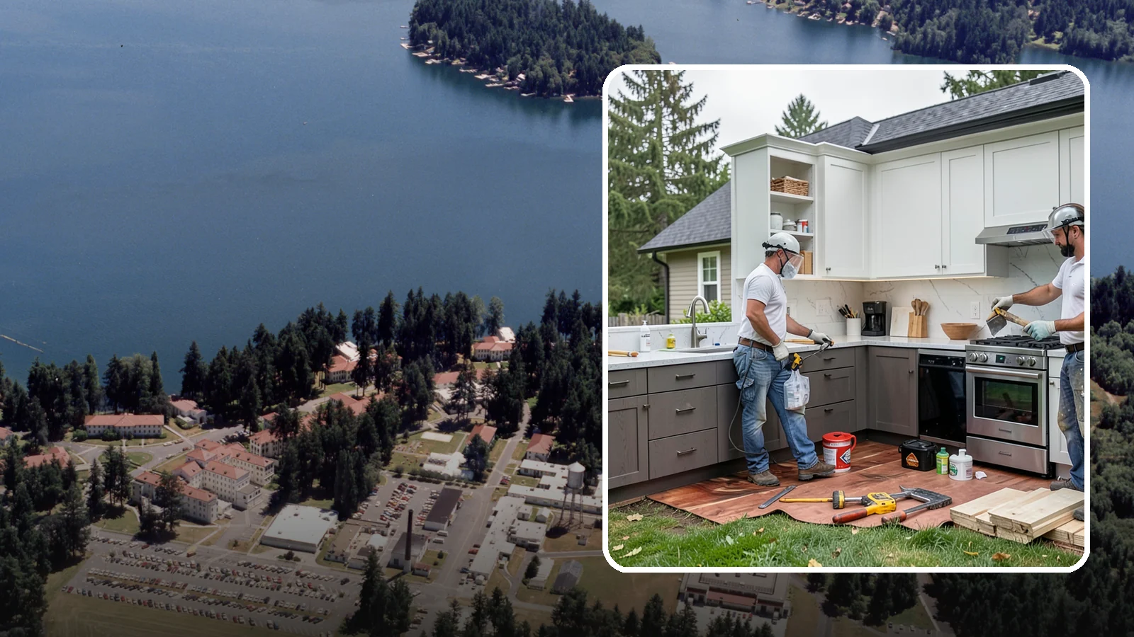 Small Kitchen Remodel in Lakewood, Pierce County, WA - A remodel focused on maximizing function and storage in a compact kitchen without wasting a single inch.