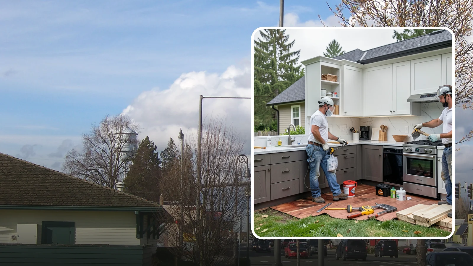 Small Kitchen Remodel in Marysville, Snohomish County, WA - A remodel focused on maximizing function and storage in a compact kitchen without wasting a single inch.