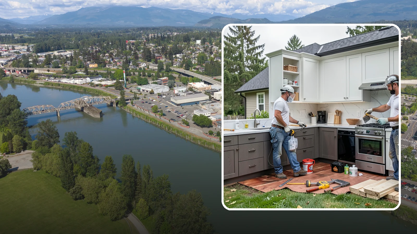 Small Kitchen Remodel in Mount Vernon, Skagit County, WA - A remodel focused on maximizing function and storage in a compact kitchen without wasting a single inch.