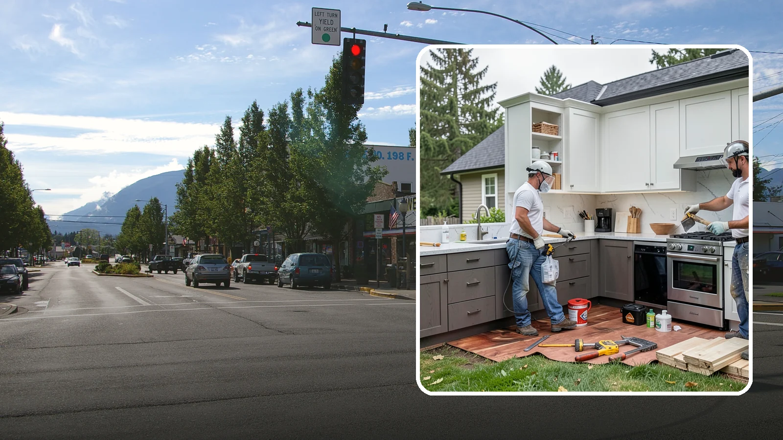 Small Kitchen Remodel in North Bend, King County, WA - A remodel focused on maximizing function and storage in a compact kitchen without wasting a single inch.