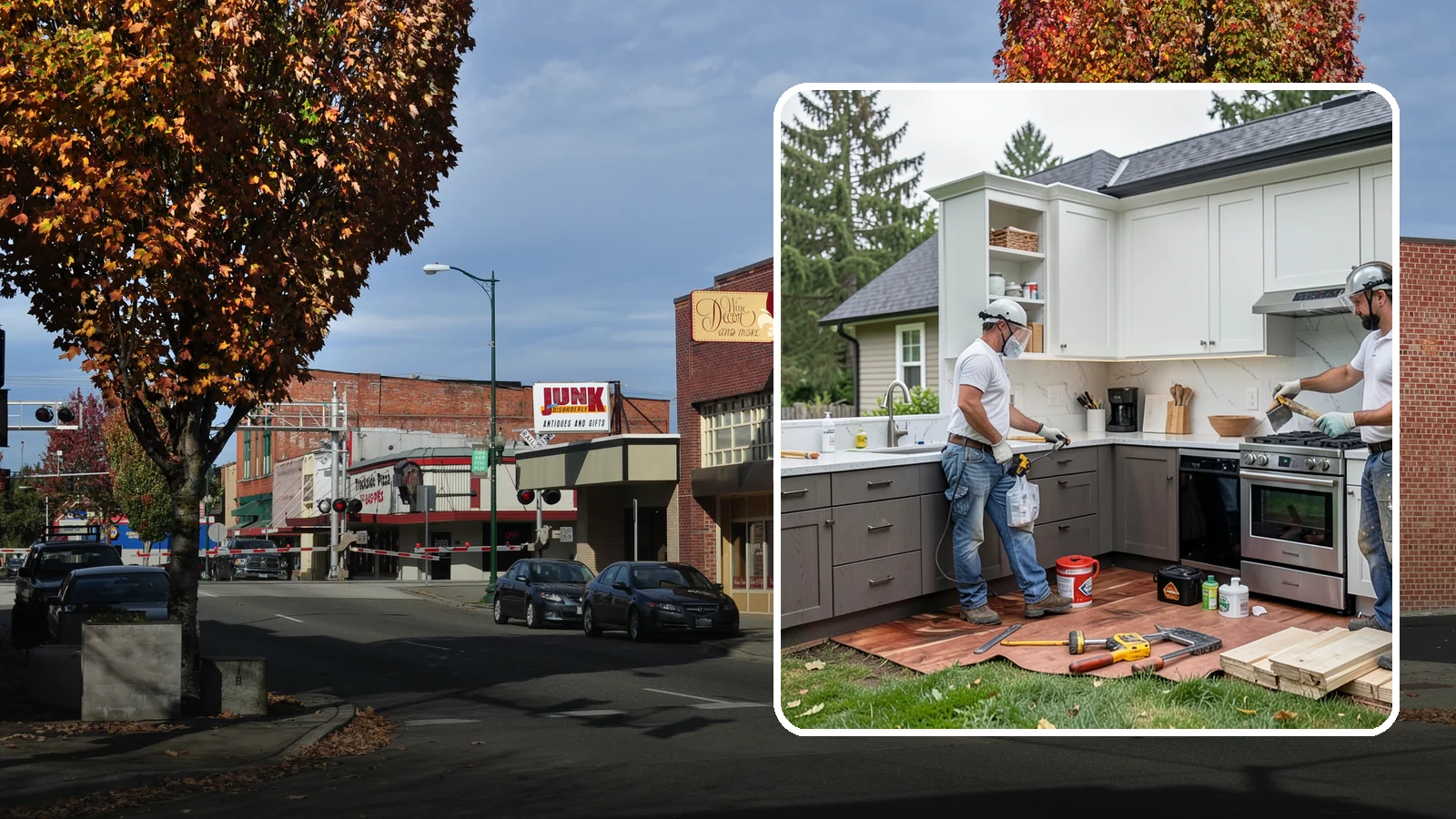 Small Kitchen Remodel in Puyallup, Pierce County, WA - A remodel focused on maximizing function and storage in a compact kitchen without wasting a single inch.