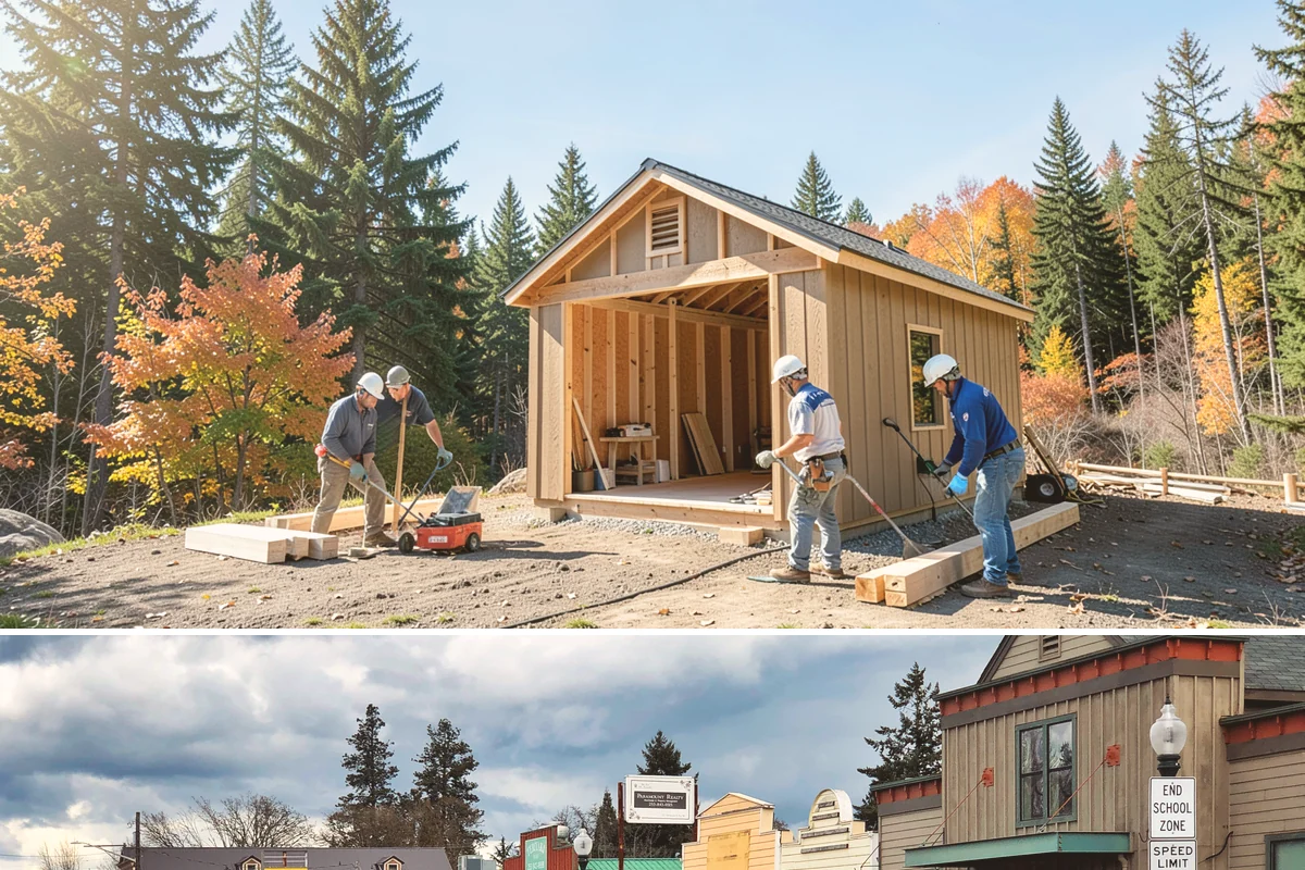 Small Kitchen Remodel in Roy, Pierce County, WA - Small kitchens move quickly, so a fall booking often delivers a finished space before the holidays with minimal household...