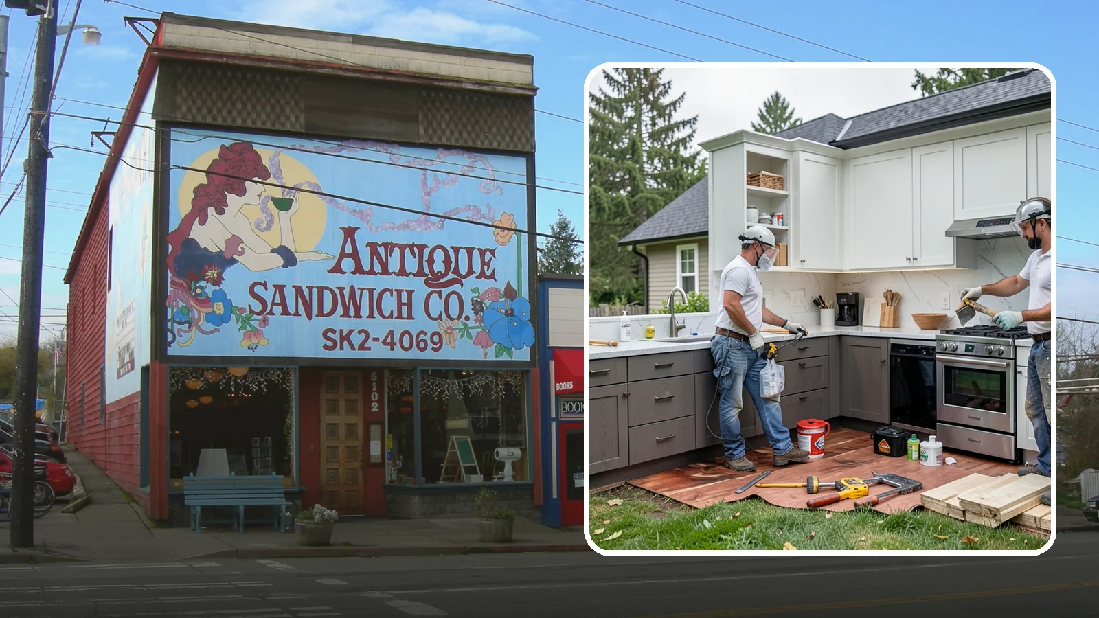 Small Kitchen Remodel in Ruston, Pierce County, WA - A remodel focused on maximizing function and storage in a compact kitchen without wasting a single inch.