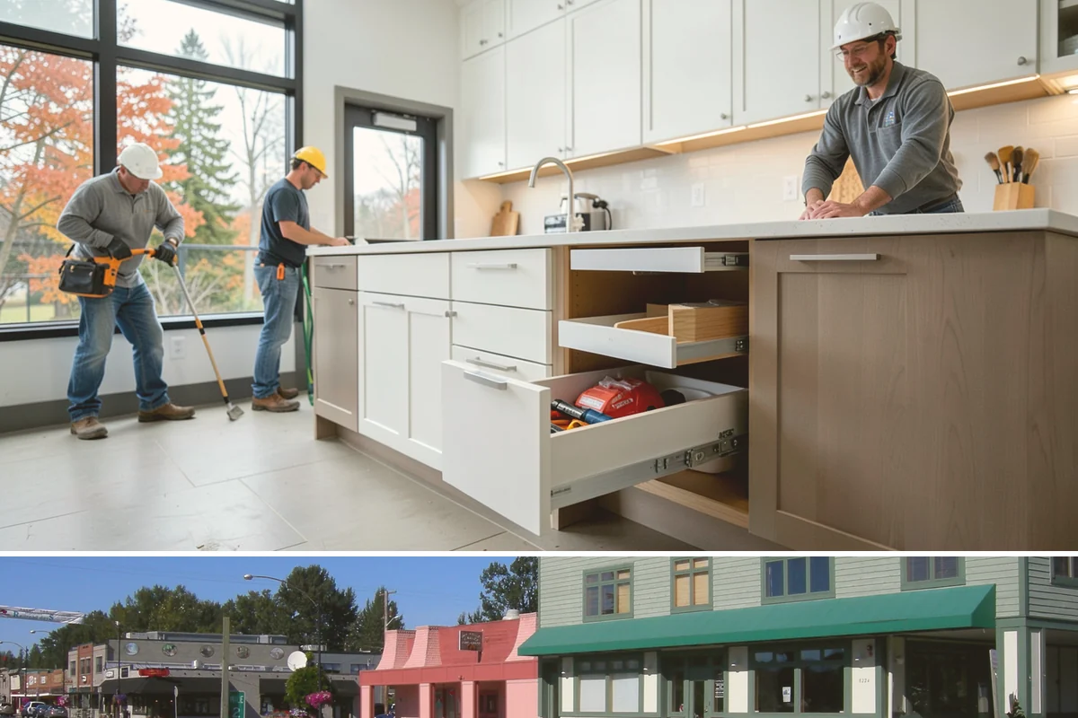 Small Kitchen Remodel in Snoqualmie, King County, WA - Small kitchens move quickly, so a fall booking often delivers a finished space before the holidays with minimal household...