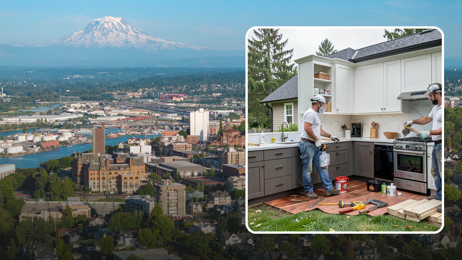 Small Kitchen Remodel in Tacoma, Pierce County, WA - A remodel focused on maximizing function and storage in a compact kitchen without wasting a single inch.