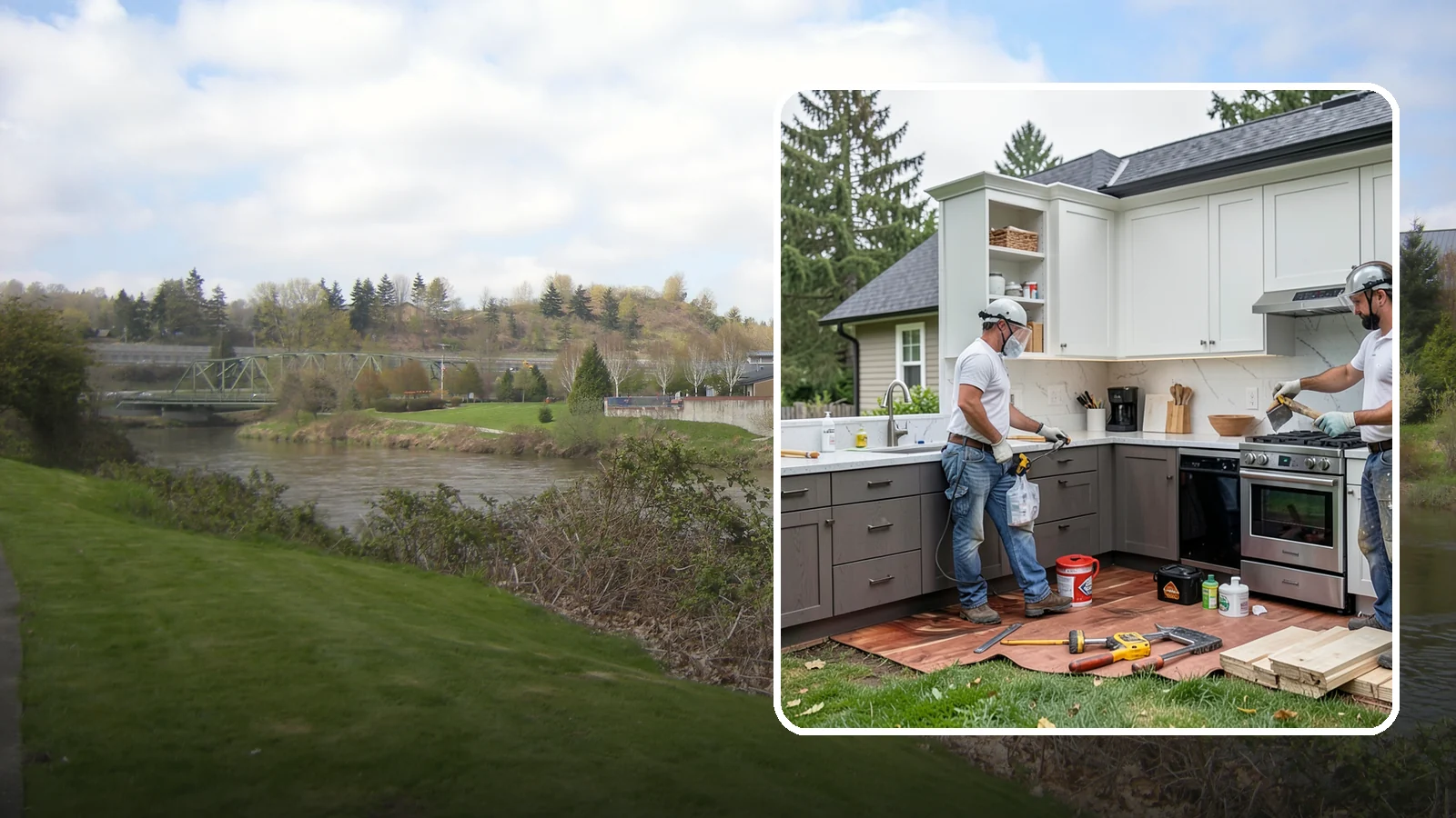Small Kitchen Remodel in Tukwila, King County, WA - A remodel focused on maximizing function and storage in a compact kitchen without wasting a single inch.