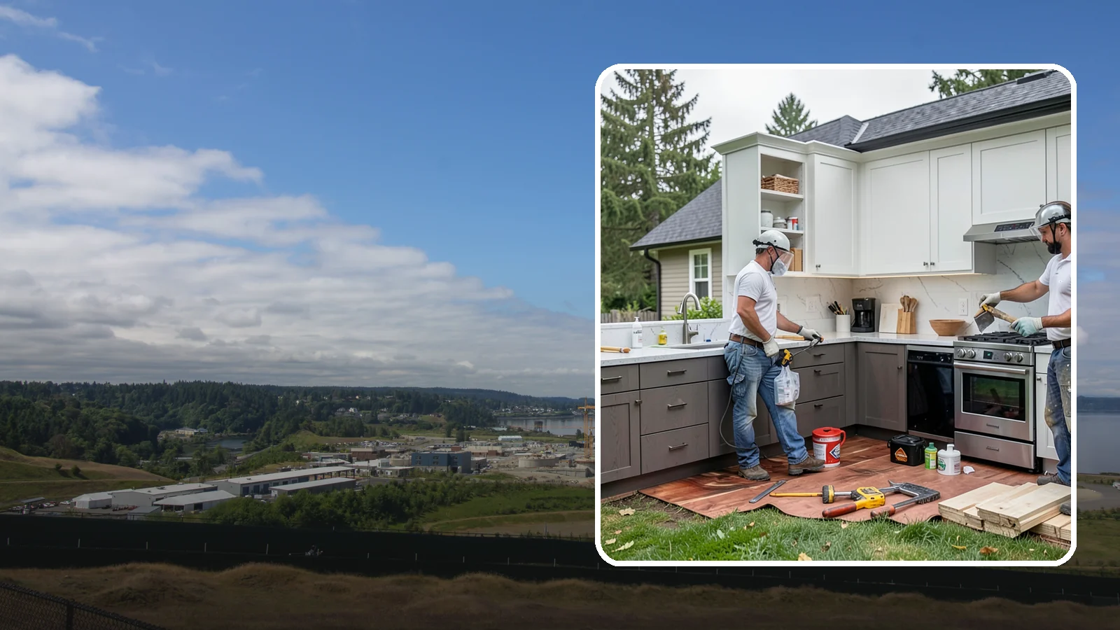 Small Kitchen Remodel in University Place, Pierce County, WA - A remodel focused on maximizing function and storage in a compact kitchen without wasting a single inch.