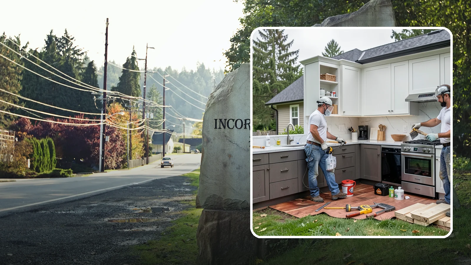 Small Kitchen Remodel in Wilkeson, Pierce County, WA - A remodel focused on maximizing function and storage in a compact kitchen without wasting a single inch.