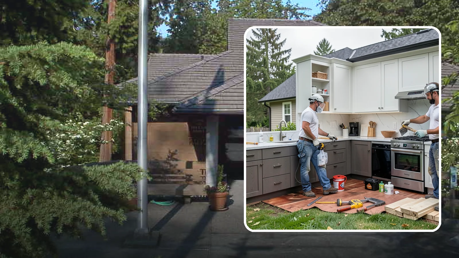 Small Kitchen Remodel in Yarrow Point, King County, WA - A remodel focused on maximizing function and storage in a compact kitchen without wasting a single inch.