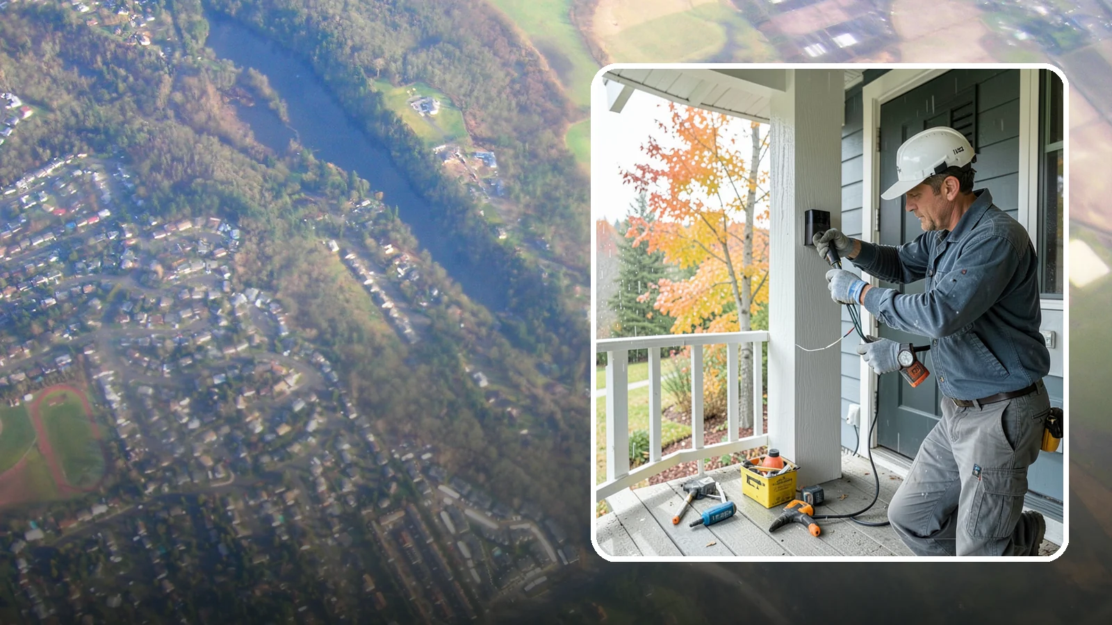 Smart Doorbell Installation in Algona, King County, WA - We install smart video doorbells that let you see and speak with visitors from anywhere, rain or shine.