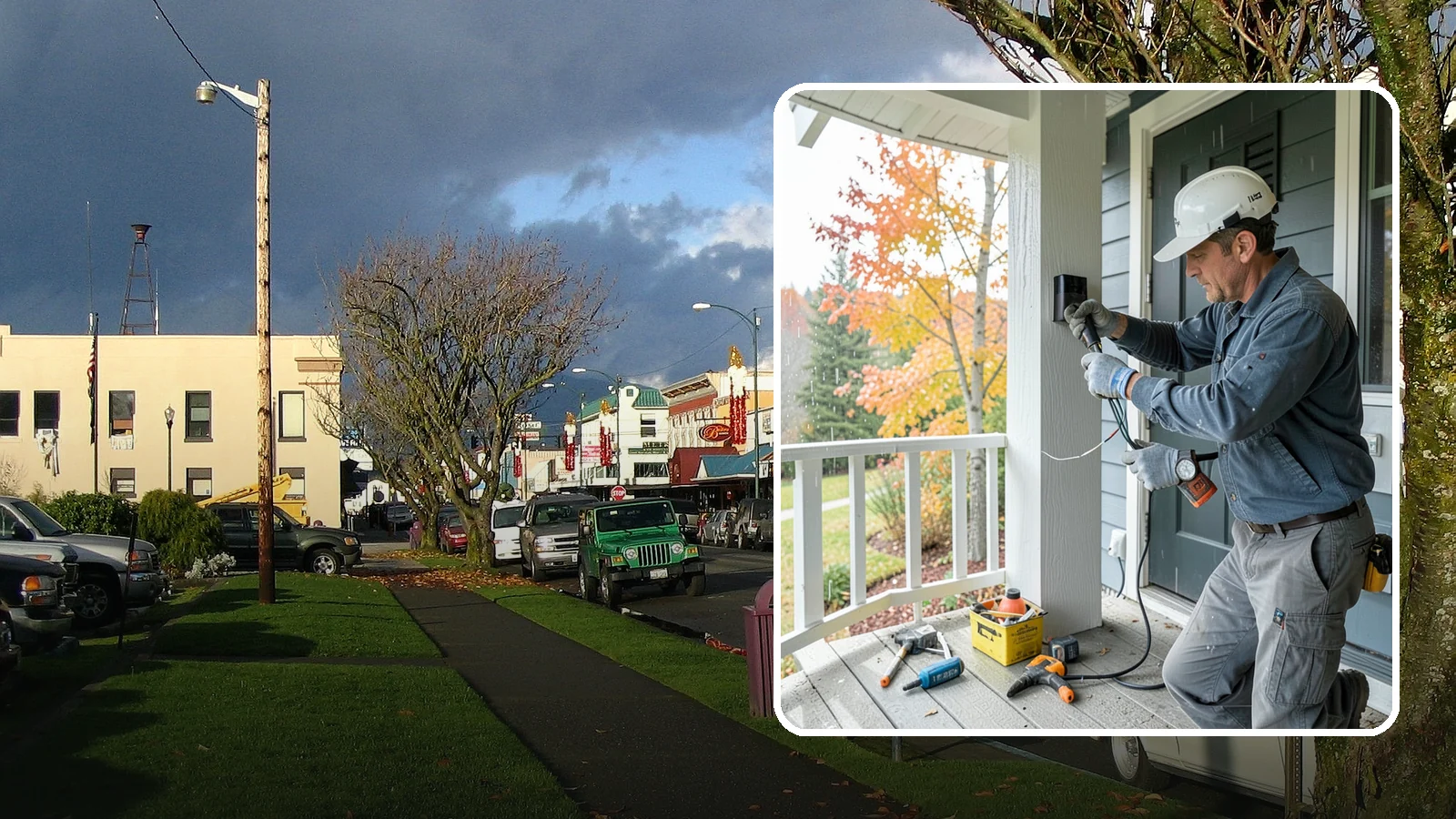 Smart Doorbell Installation in Arlington, Snohomish County, WA - We install smart video doorbells that let you see and speak with visitors from anywhere, rain or shine.