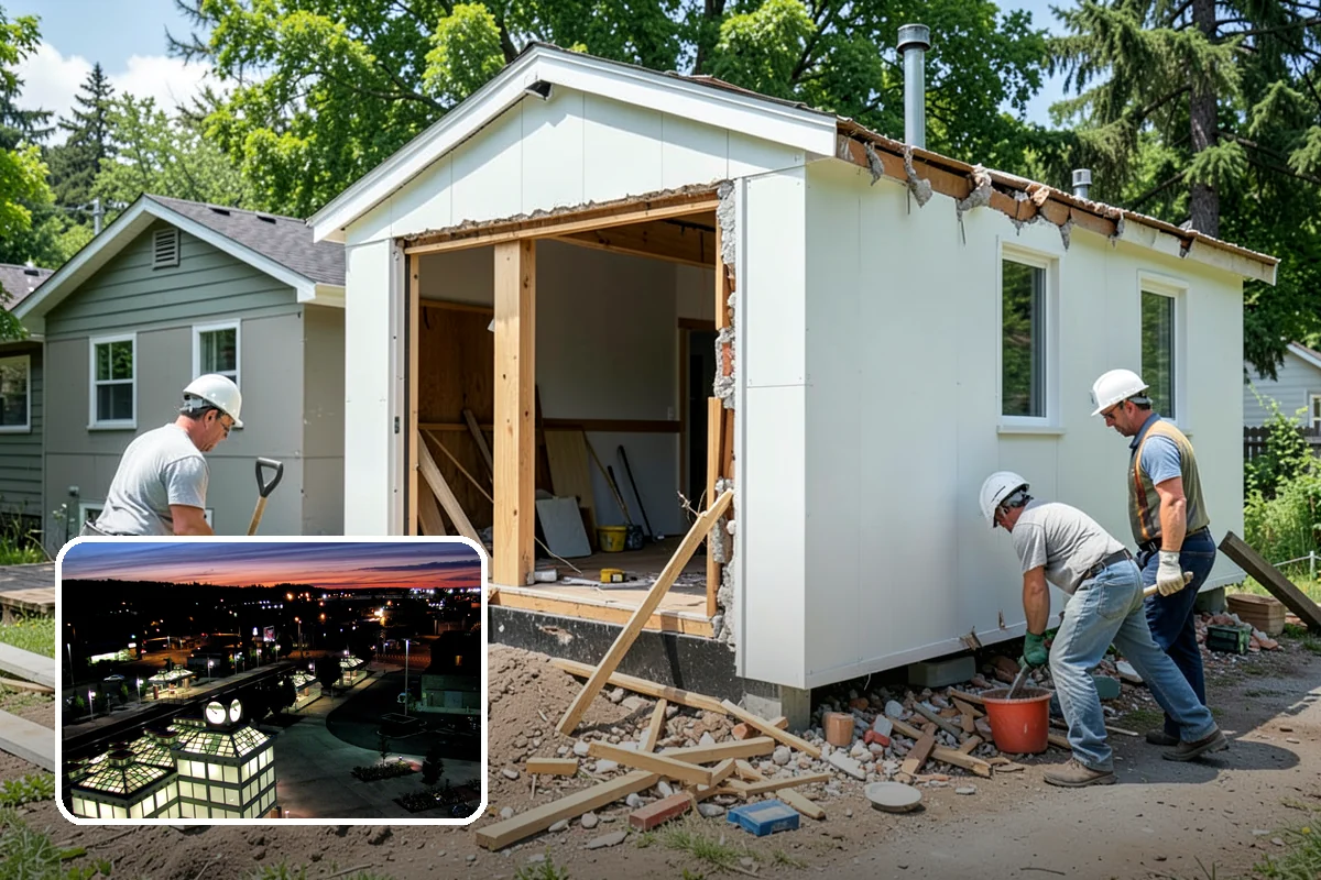 Smart Doorbell Installation in Auburn, King County, WA - See and speak with visitors from your phone