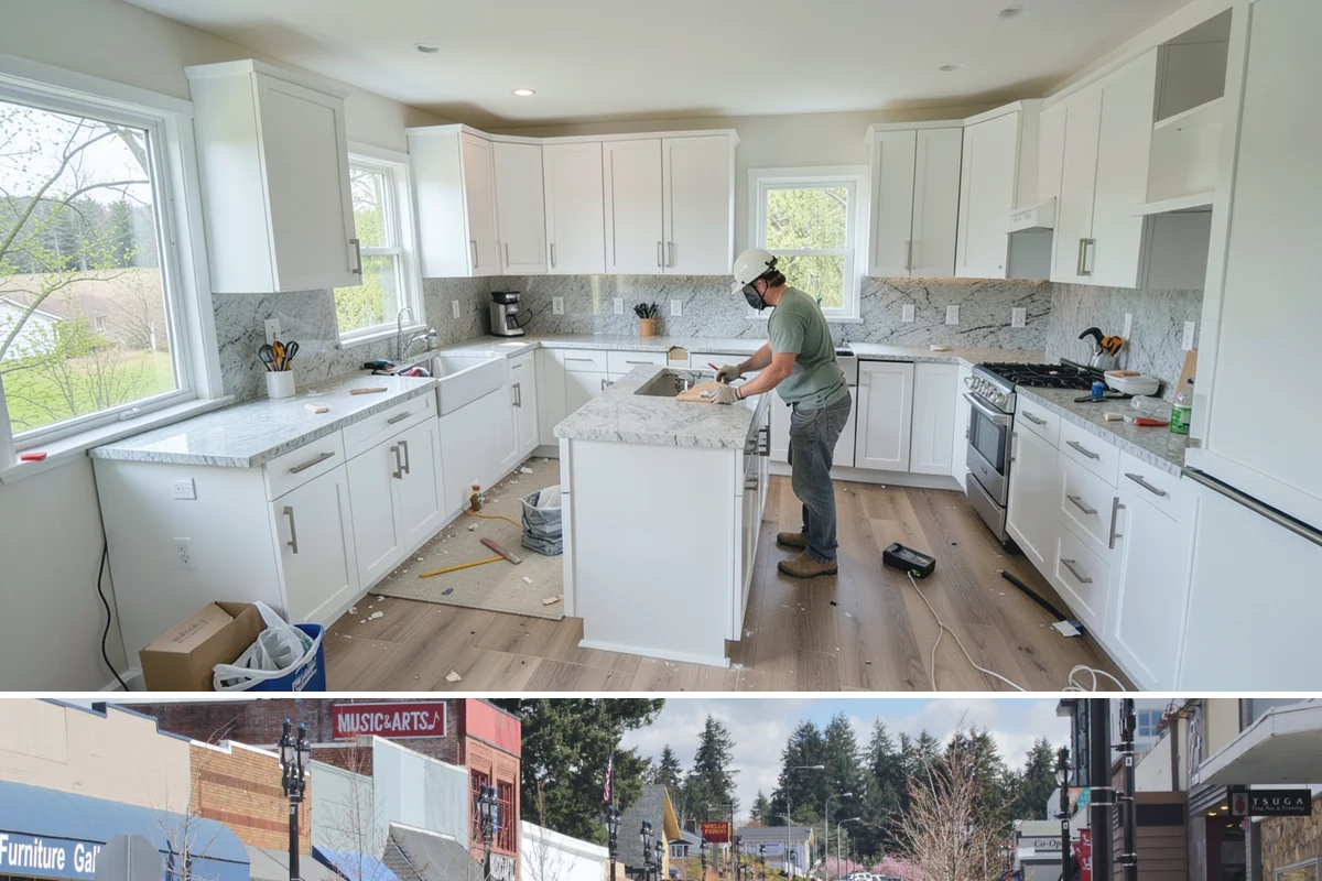 Smart Doorbell Installation in Bothell, King County, WA - This installation can be completed any season, and weatherproofing before winter keeps it reliable through PNW rain.