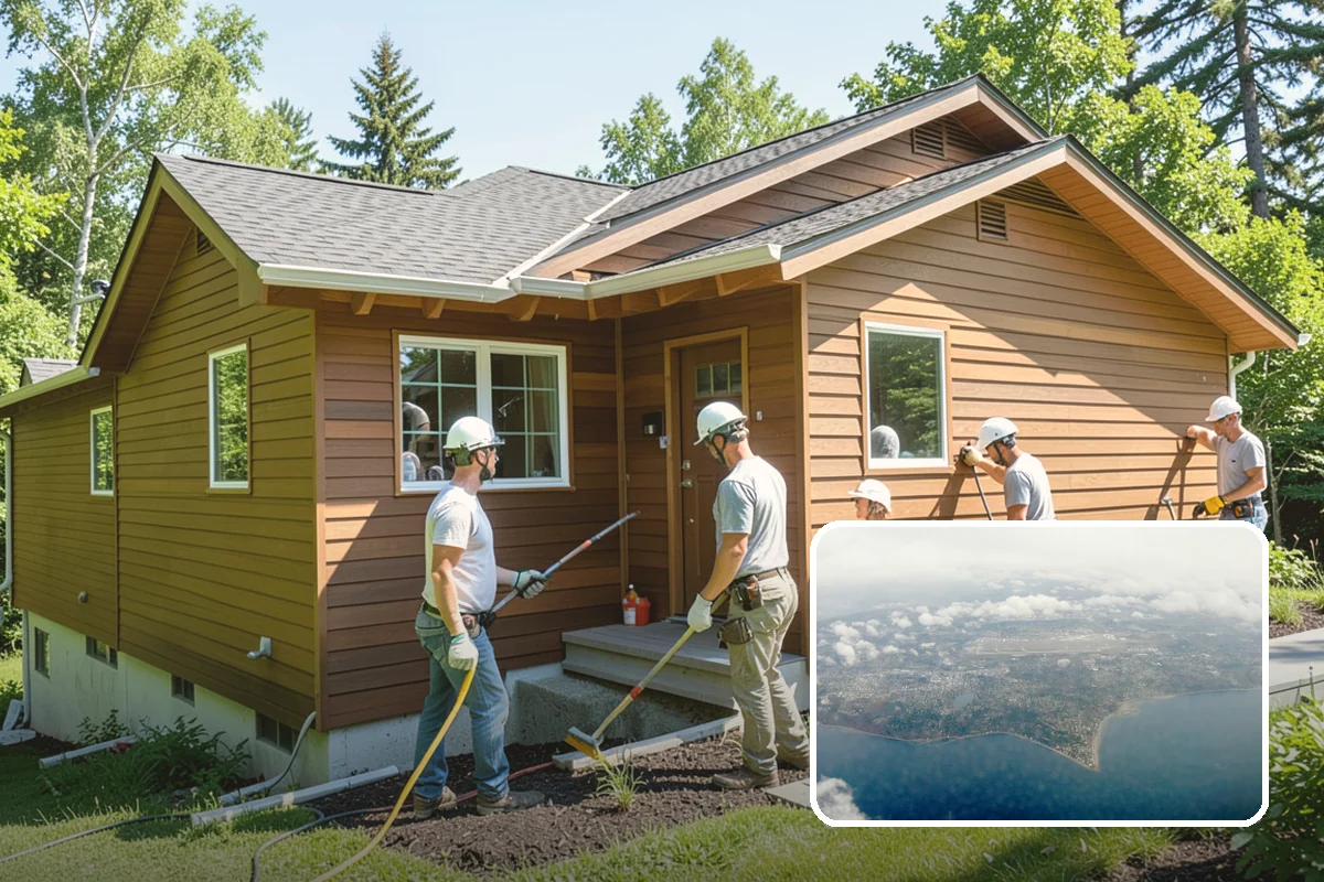 Smart Doorbell Installation in Burien, King County, WA - See and speak with visitors from your phone