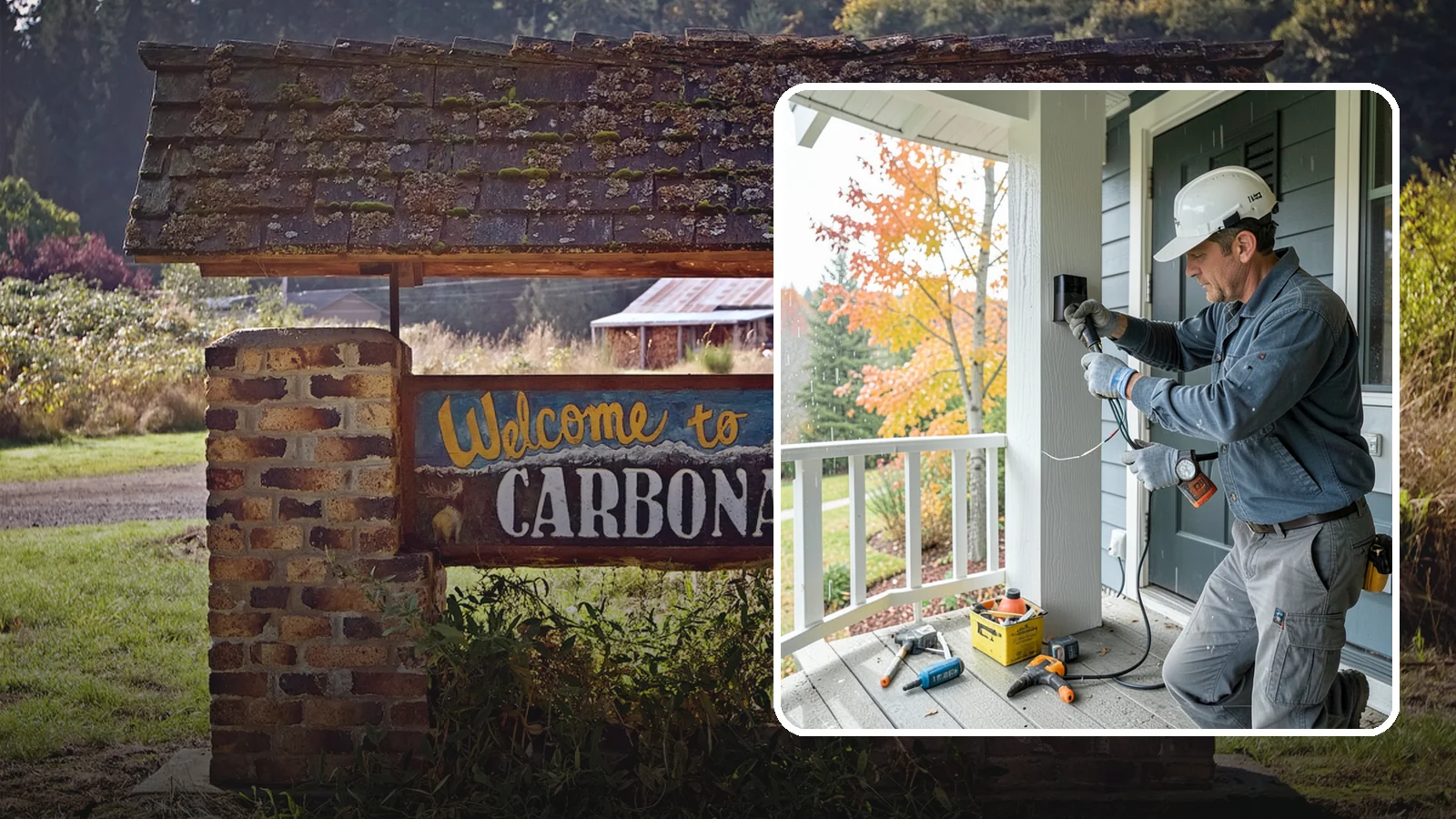 Smart Doorbell Installation in Carbonado, Pierce County, WA - We install smart video doorbells that let you see and speak with visitors from anywhere, rain or shine.