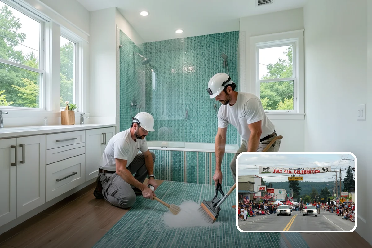 Smart Doorbell Installation in Carnation, King County, WA - See and speak with visitors from your phone