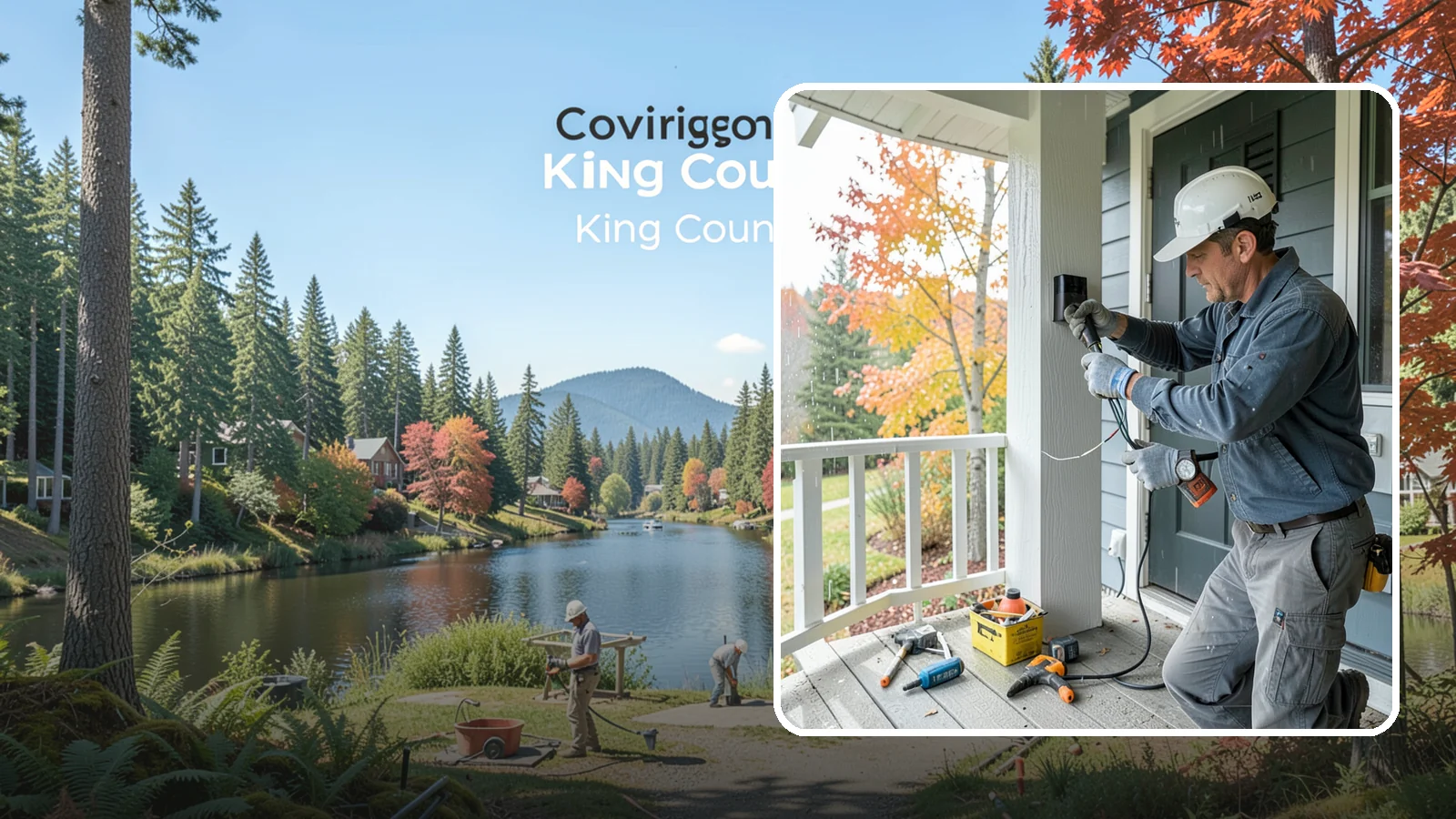 Smart Doorbell Installation in Covington, King County, WA - We install smart video doorbells that let you see and speak with visitors from anywhere, rain or shine.