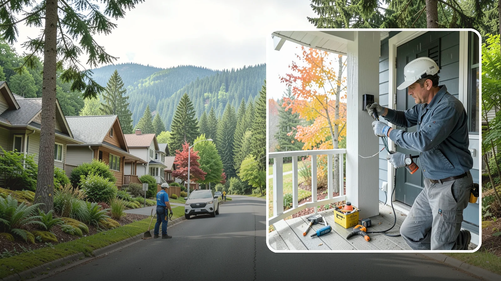 Smart Doorbell Installation in Darrington, Snohomish County, WA - We install smart video doorbells that let you see and speak with visitors from anywhere, rain or shine.