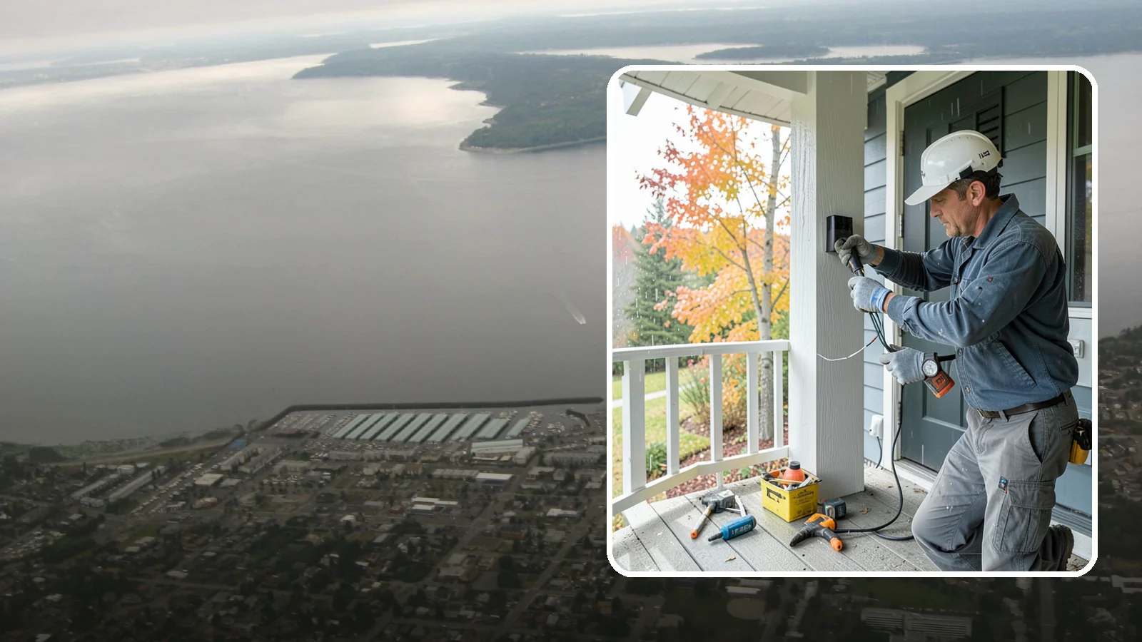 Smart Doorbell Installation in Des Moines, King County, WA - We install smart video doorbells that let you see and speak with visitors from anywhere, rain or shine.