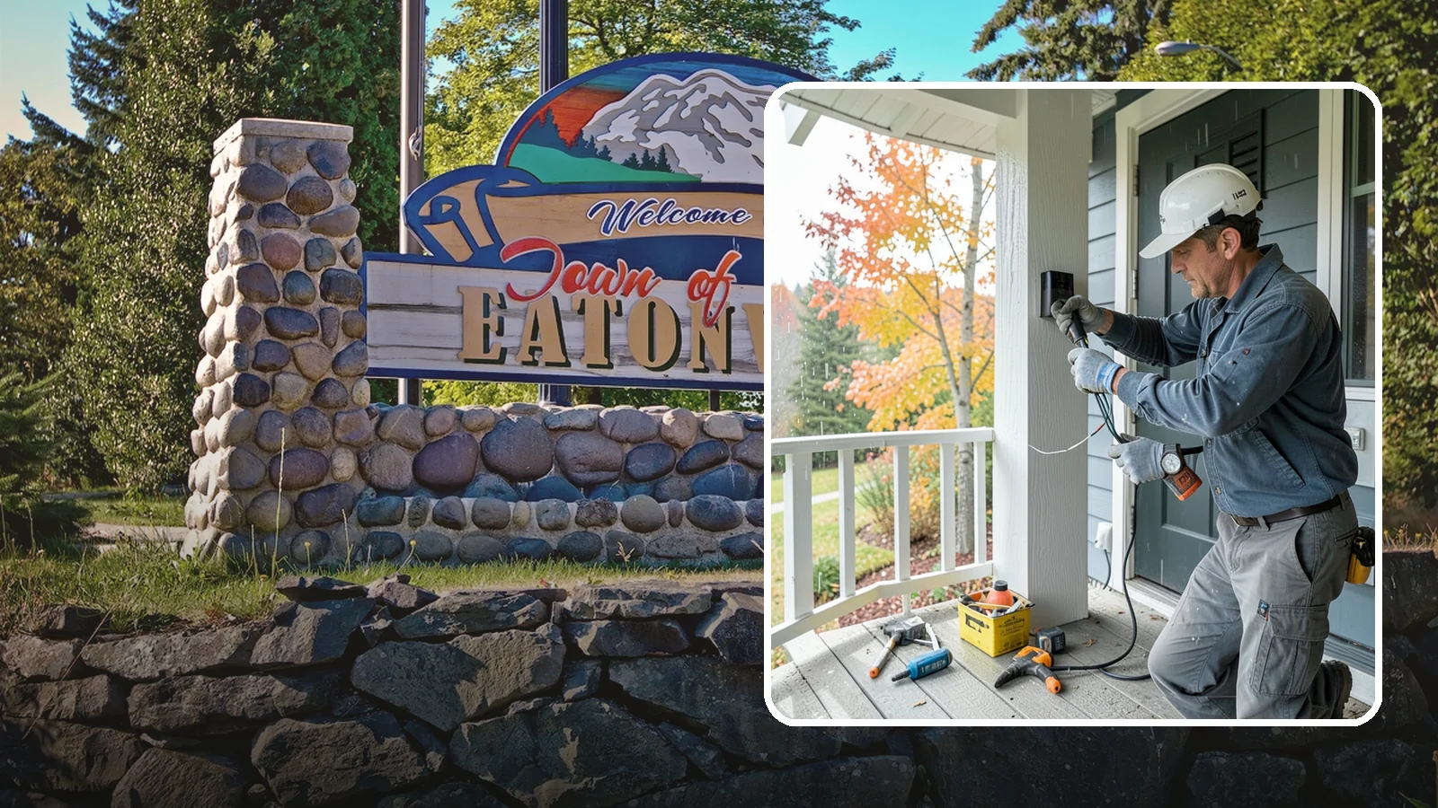 Smart Doorbell Installation in Eatonville, Pierce County, WA - We install smart video doorbells that let you see and speak with visitors from anywhere, rain or shine.