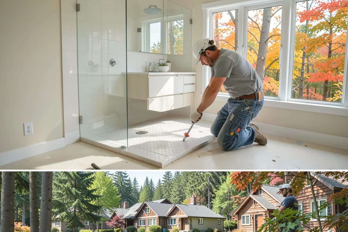 Smart Doorbell Installation in Edgewood, Pierce County, WA - This installation can be completed any season, and weatherproofing before winter keeps it reliable through PNW rain.