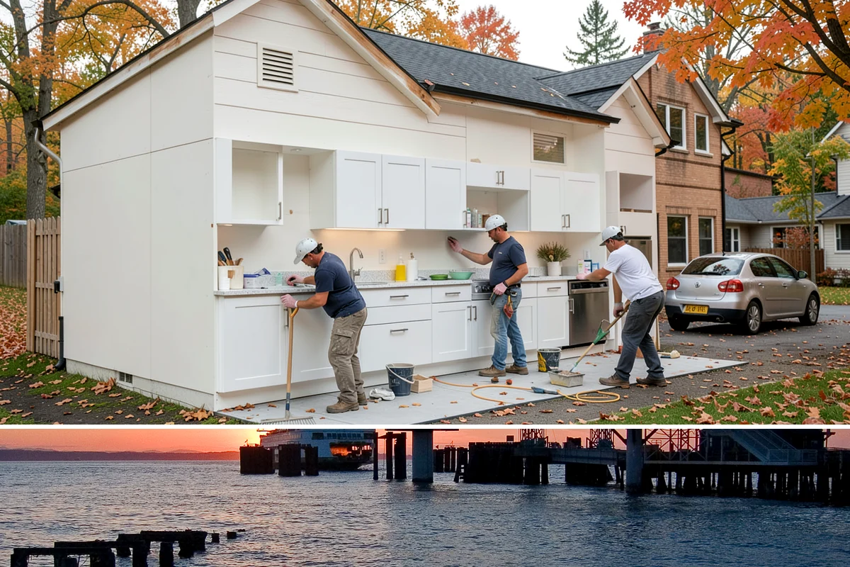 Smart Doorbell Installation in Edmonds, Snohomish County, WA - This installation can be completed any season, and weatherproofing before winter keeps it reliable through PNW rain.