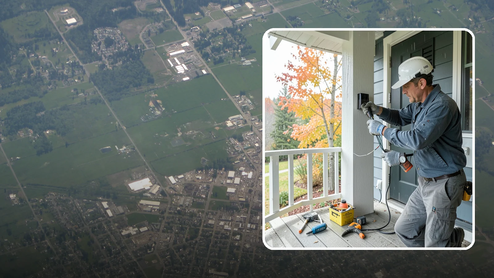 Smart Doorbell Installation in Enumclaw, King County, WA - We install smart video doorbells that let you see and speak with visitors from anywhere, rain or shine.