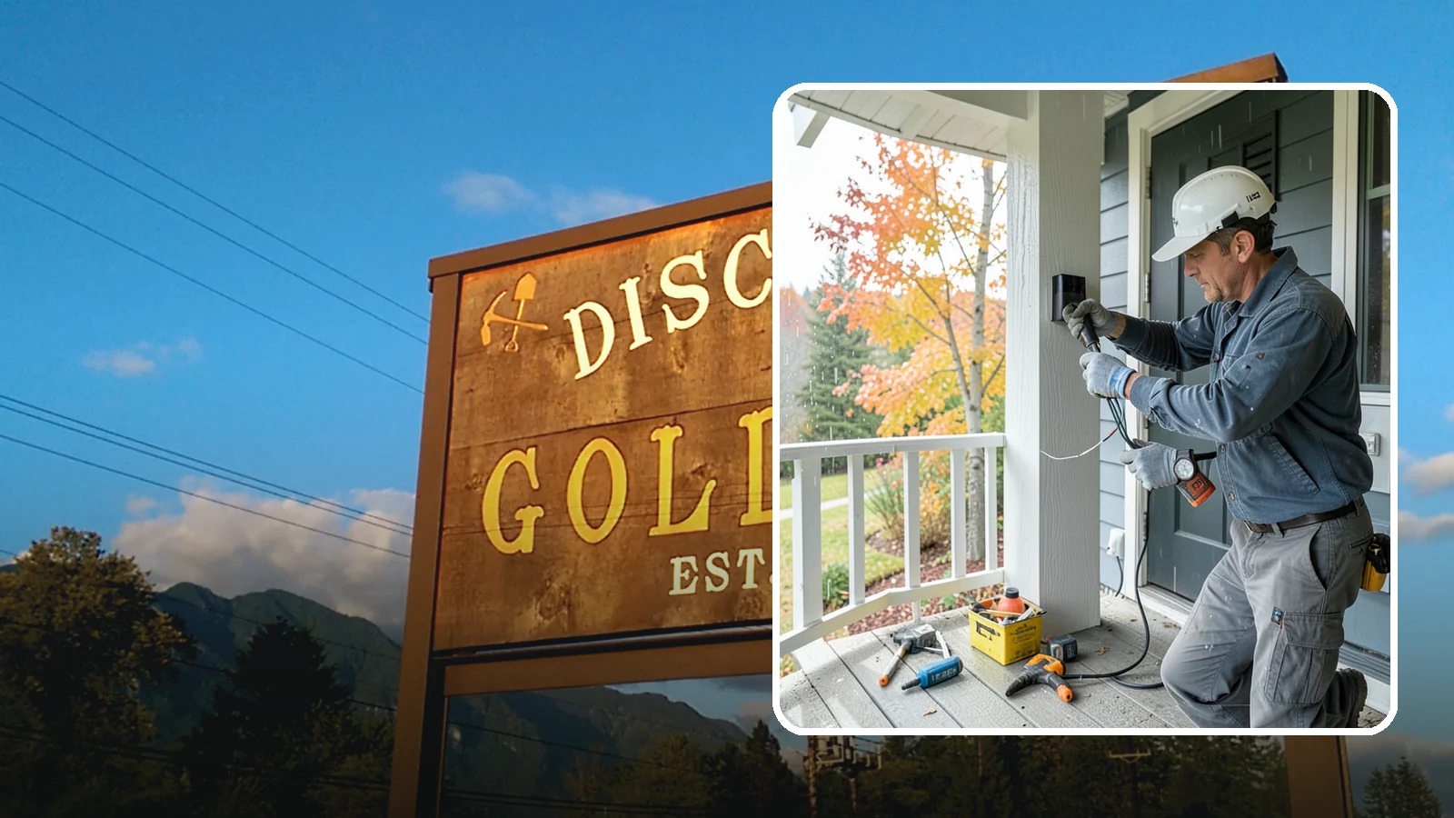 Smart Doorbell Installation in Gold Bar, Snohomish County, WA - We install smart video doorbells that let you see and speak with visitors from anywhere, rain or shine.