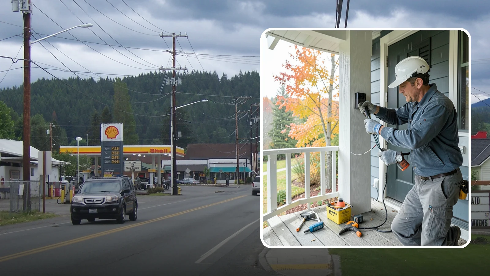 Smart Doorbell Installation in Granite Falls, Snohomish County, WA - We install smart video doorbells that let you see and speak with visitors from anywhere, rain or shine.